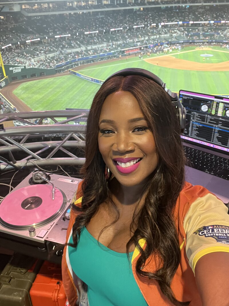 DJ Kiss in the booth