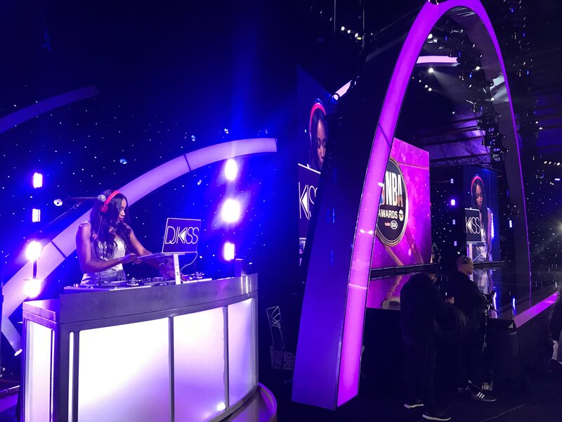 DJ Kiss in the booth