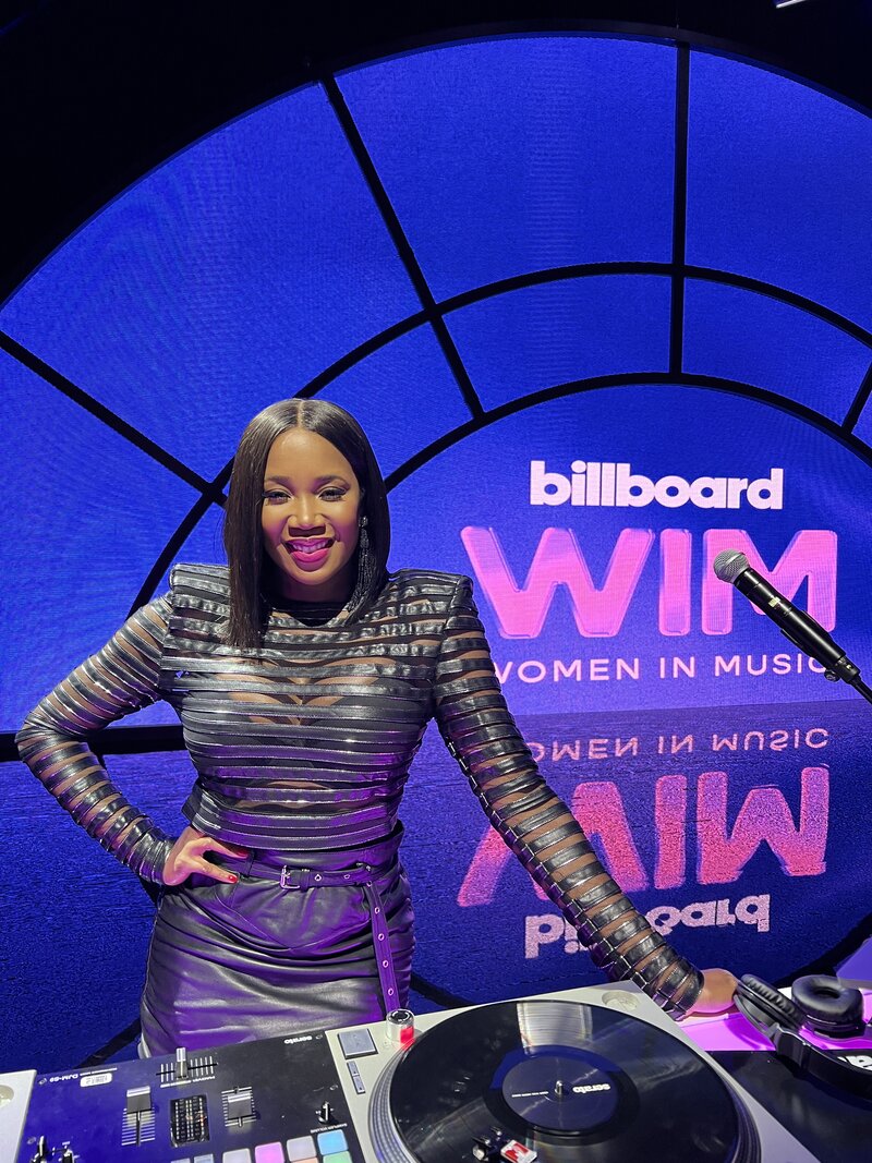 DJ Kiss in the booth — Billboard